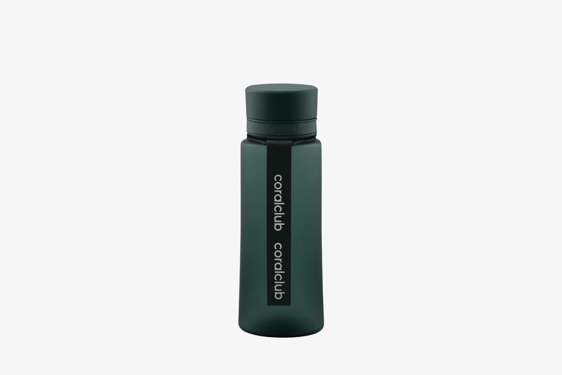 Coral Club Plastic Bottle, Dark Green